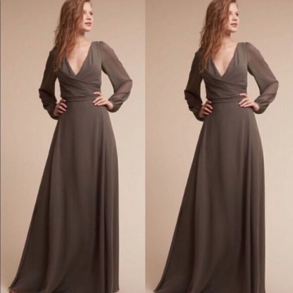 💯 BHLDN Watters & Watters Nova Dress - Picture 1 of 5